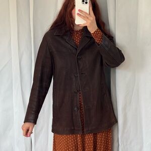 Vintage Wilsons Leather Adventure Bound Coat — Size L